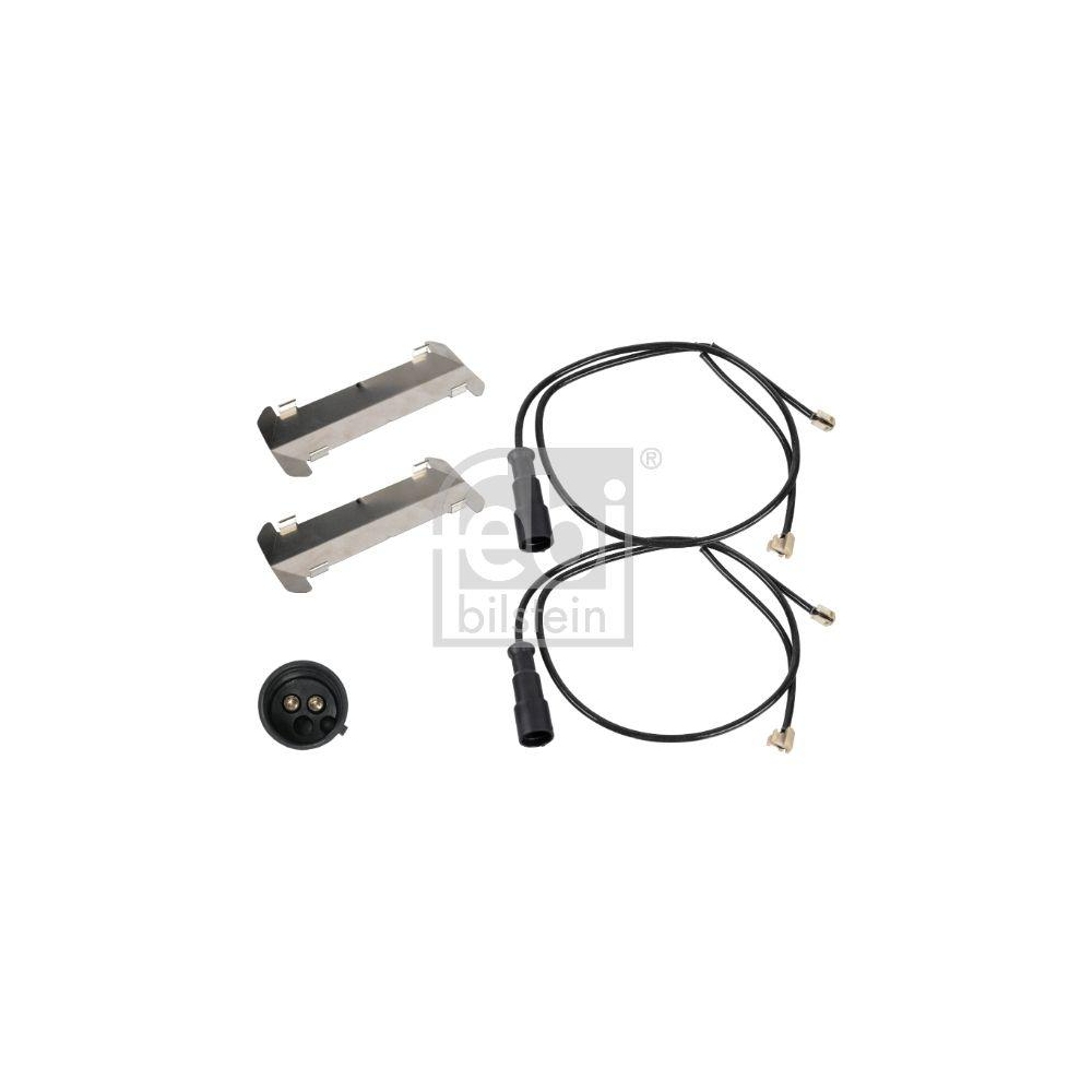 FEBI BILSTEIN Warnkontaktsatz, Bremsbelagverschlei&szlig; 174031 f&uuml;r SAF KRONE