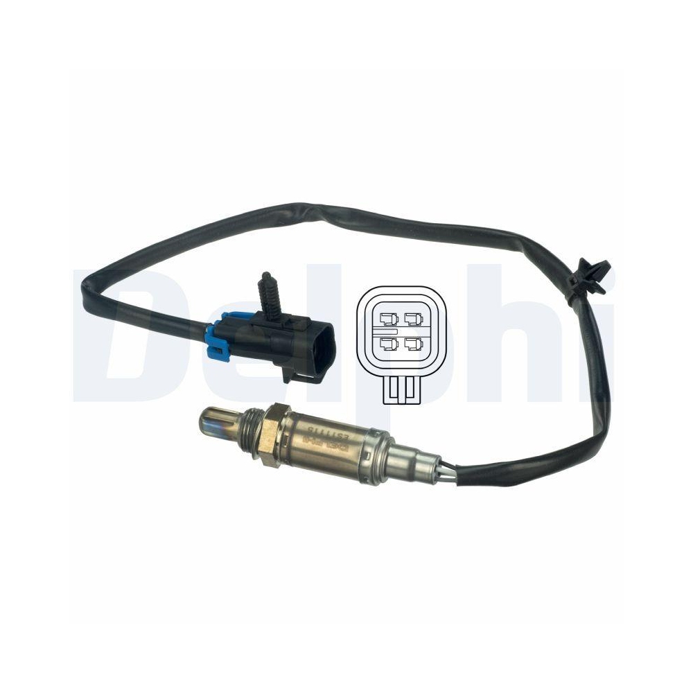 DELPHI ES11115-12B1 Lambdasonde f&uuml;r OPEL VAUXHALL GENERAL MOTORS