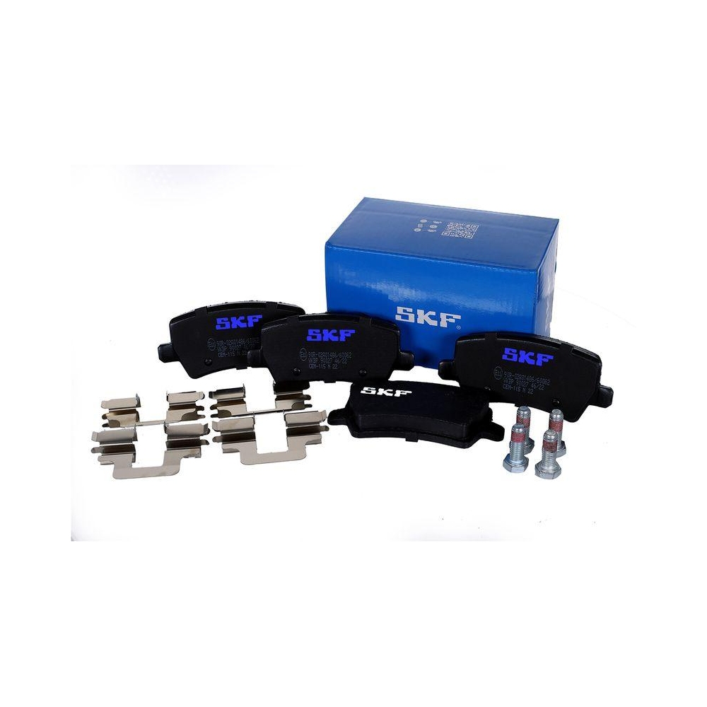 Bremsbelagsatz, Scheibenbremse SKF VKBP 90027 f&uuml;r FORD VOLVO LAND ROVER
