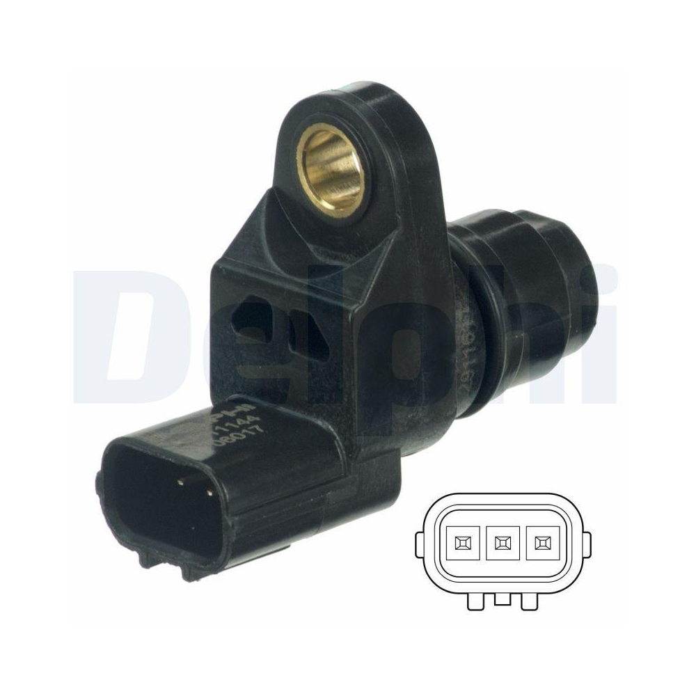 DELPHI SS11144 Sensor, Nockenwellenposition f&uuml;r HONDA, Auslassseite, hinten