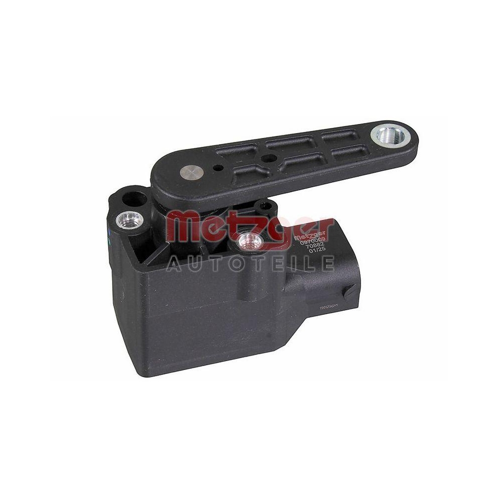 Sensor, Leuchtweitenregulierung METZGER AUTOTEILE 0970009 für BMW, Hinterachse