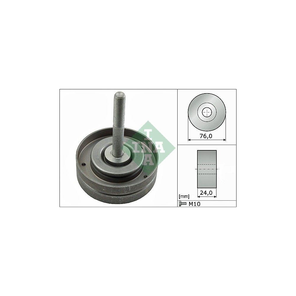 Umlenk-/F&uuml;hrungsrolle, Keilrippenriemen Schaeffler INA 532 0500 10 f&uuml;r AUDI SEAT