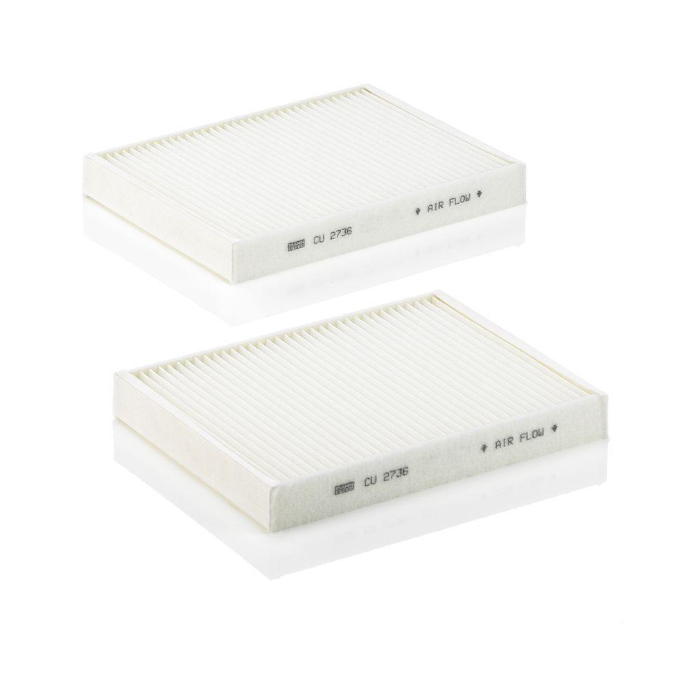 Filter, Innenraumluft MANN-FILTER CU 2736-2 für BMW