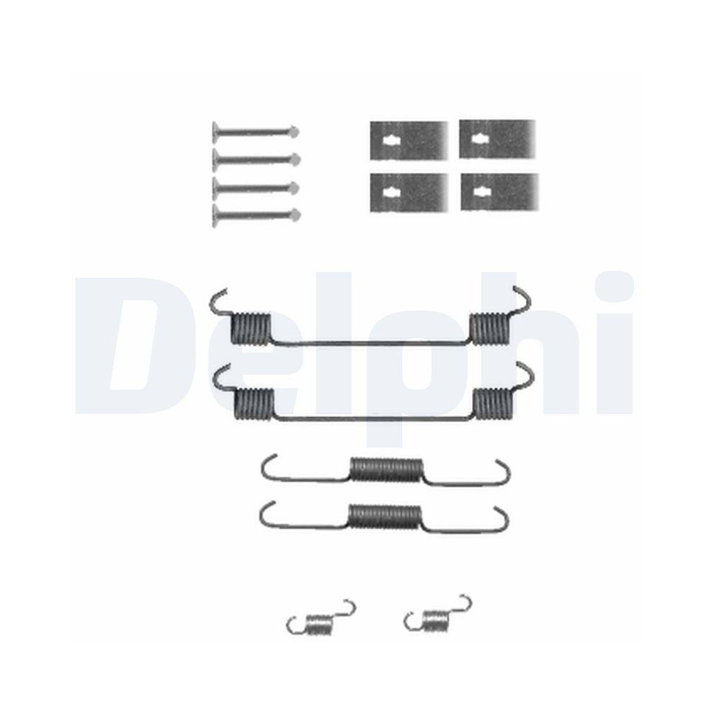 DELPHI LY1340 Zubeh&ouml;rsatz, Bremsbacken f&uuml;r SUZUKI, Hinterachse