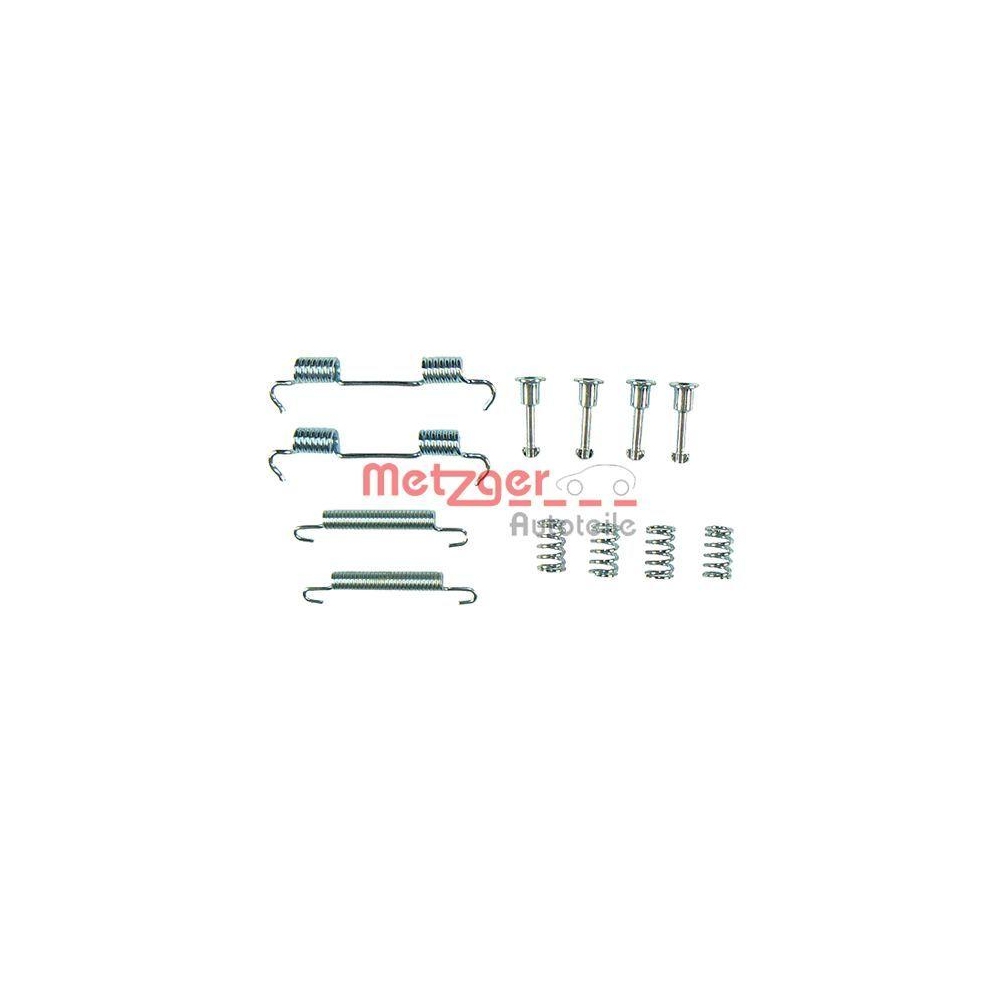 Zubeh&ouml;rsatz, Feststellbremsbacken METZGER 105-0801 f&uuml;r BMW, Hinterachse