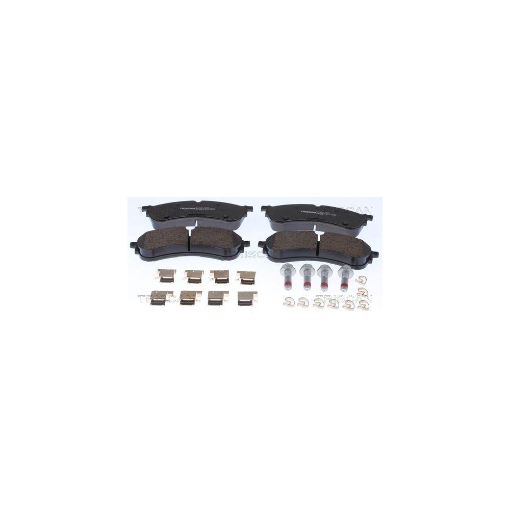 Bremsbelagsatz, Scheibenbremse TRISCAN 8110 29189 für MAN VW, Vorderachse