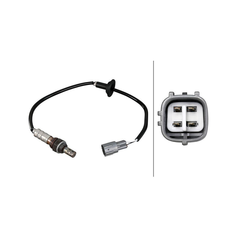 HELLA Lambdasonde 6PA 358 221-601 f&uuml;r TOYOTA, nach Katalysator