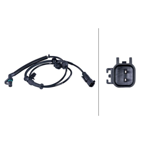 HELLA 6PU 358 422-831 Sensor, Raddrehzahl f&uuml;r DODGE GENERAL MOTORS, Vorderachse