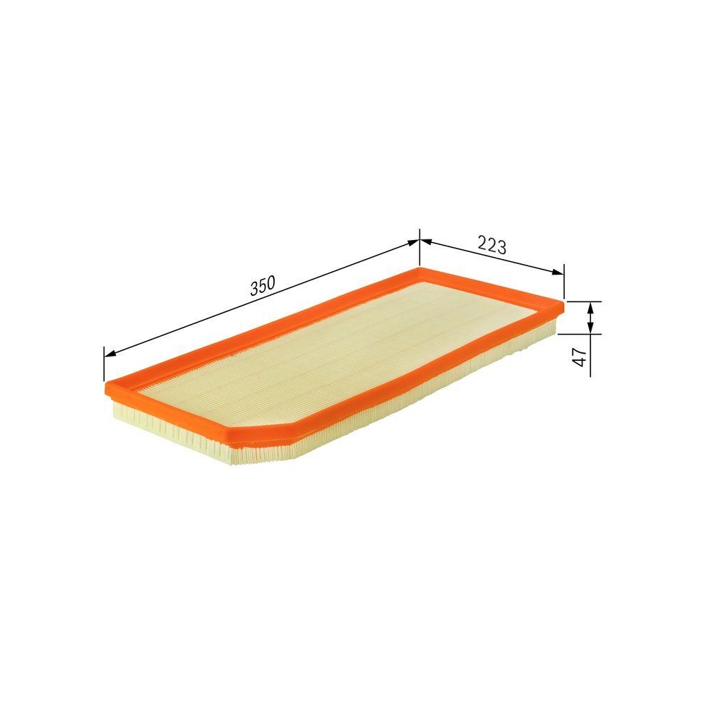 Luftfilter BOSCH F 026 400 181 f&uuml;r VOLVO