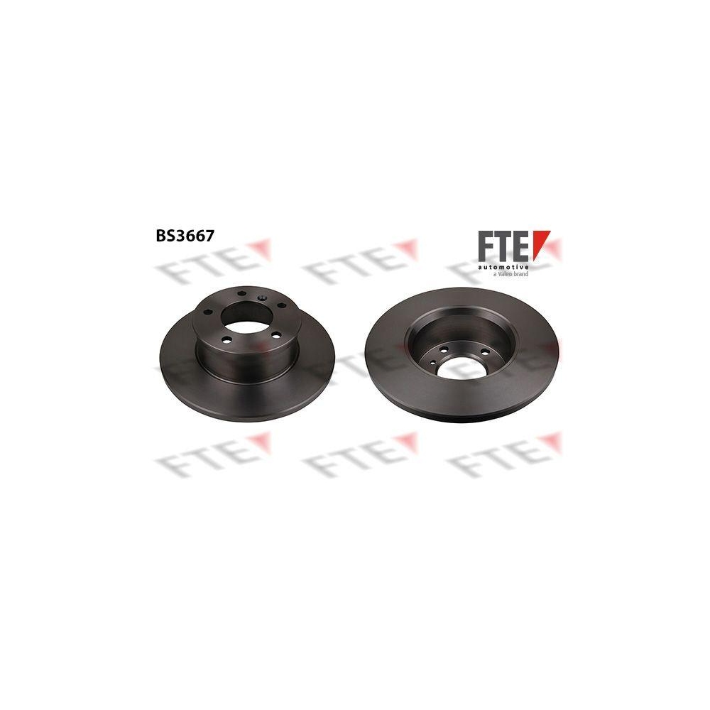 Bremsscheibe FTE BS3667 f&uuml;r MERCEDES-BENZ, Vorderachse