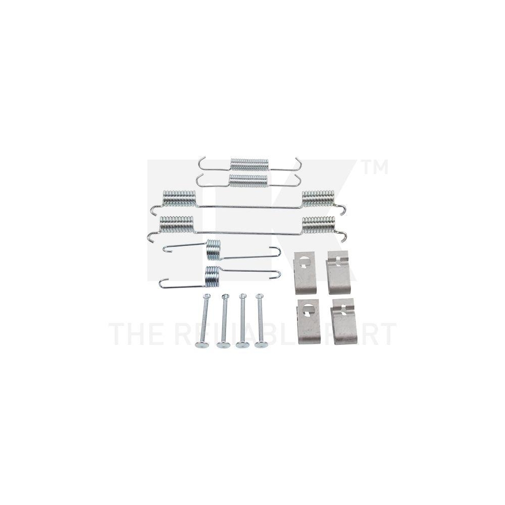 Zubeh&ouml;rsatz, Bremsbacken NK 7935859 f&uuml;r KIA, Hinterachse