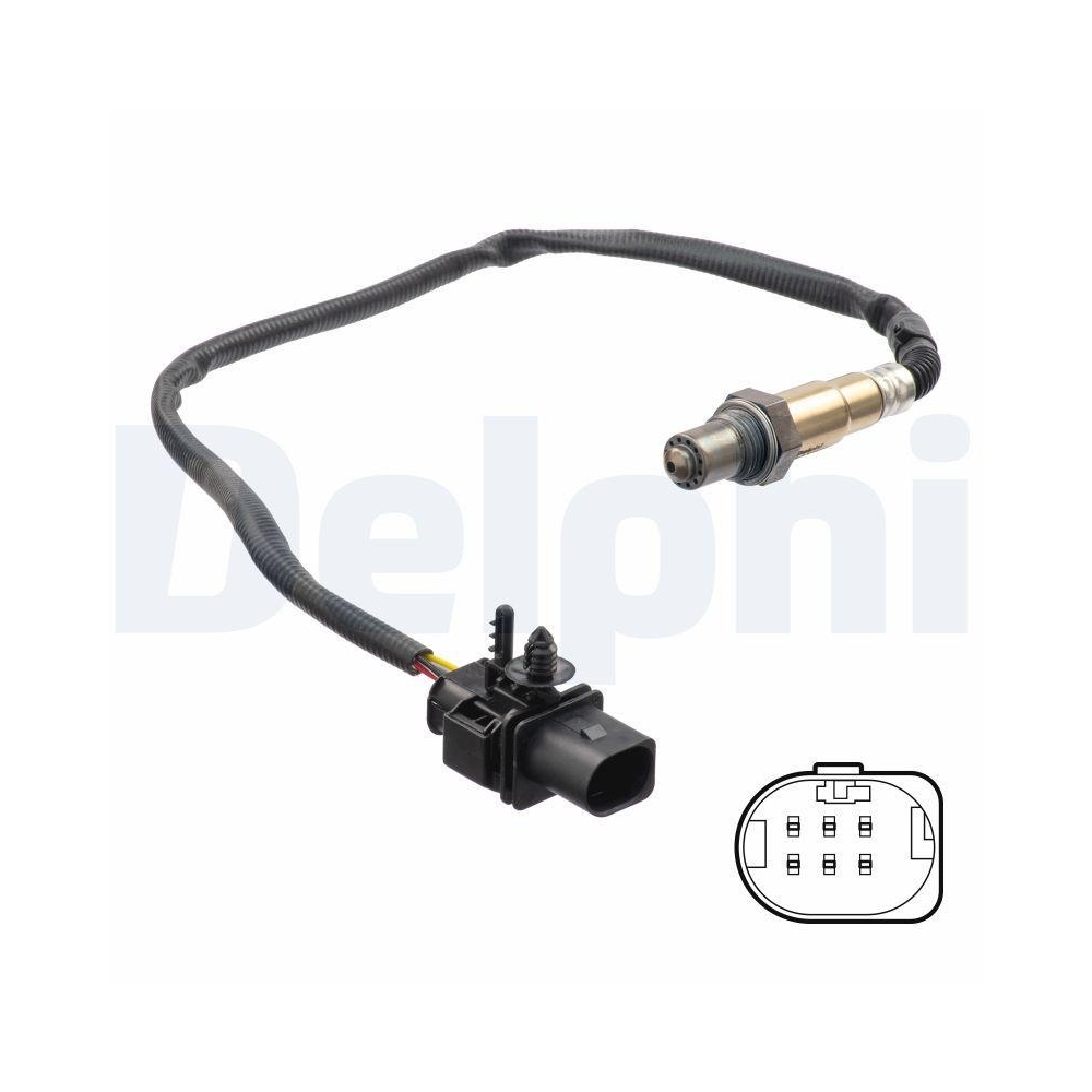 DELPHI ES21351-12B1 Lambdasonde f&uuml;r OPEL VAUXHALL, vor Katalysator