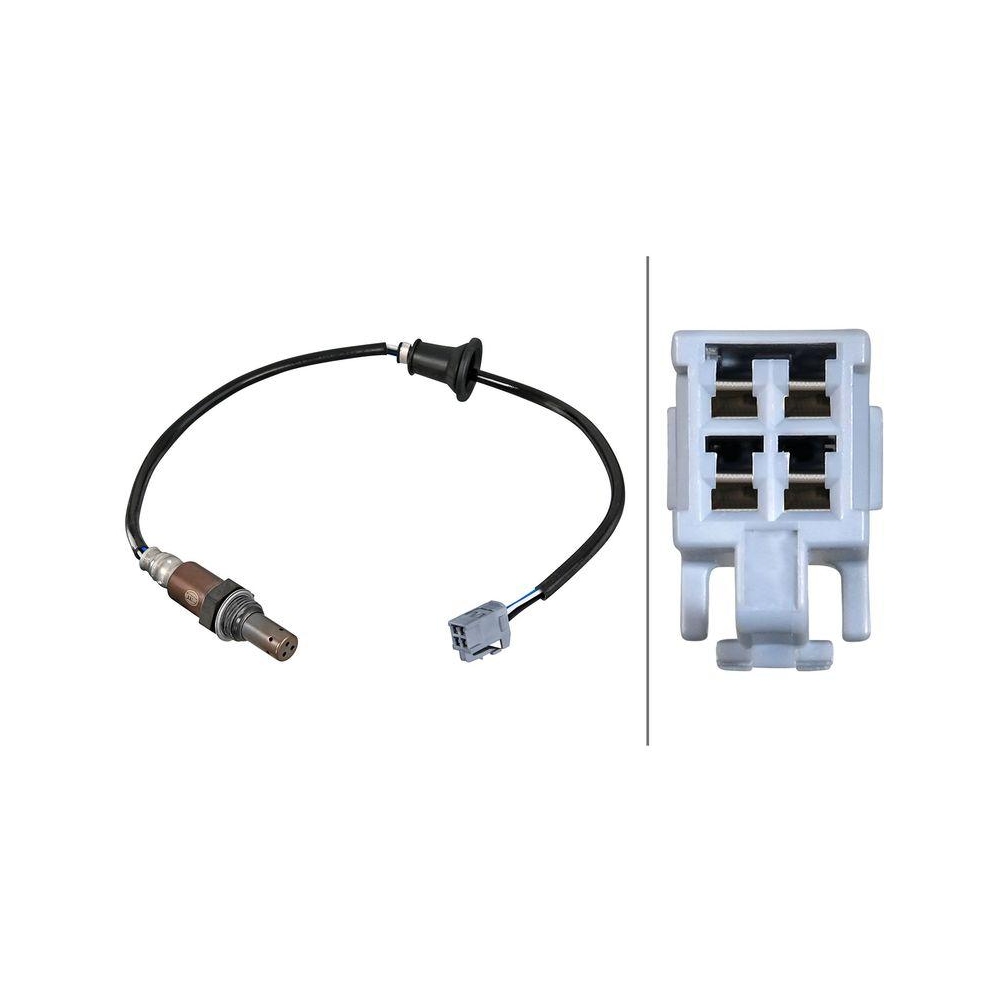 HELLA Lambdasonde 6PA 358 221-611 f&uuml;r TOYOTA LEXUS, nach Katalysator