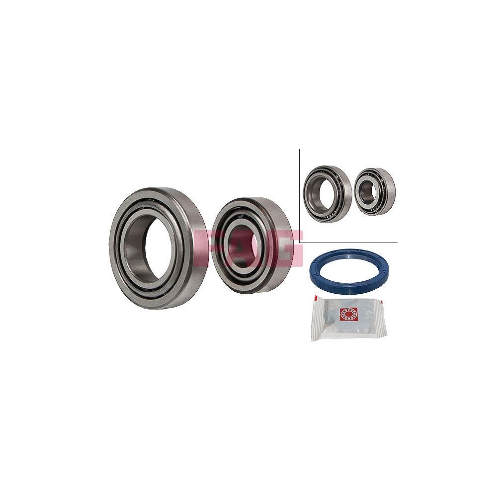 Radlagersatz Schaeffler FAG 713 6114 00 f&uuml;r VW, Vorderachse