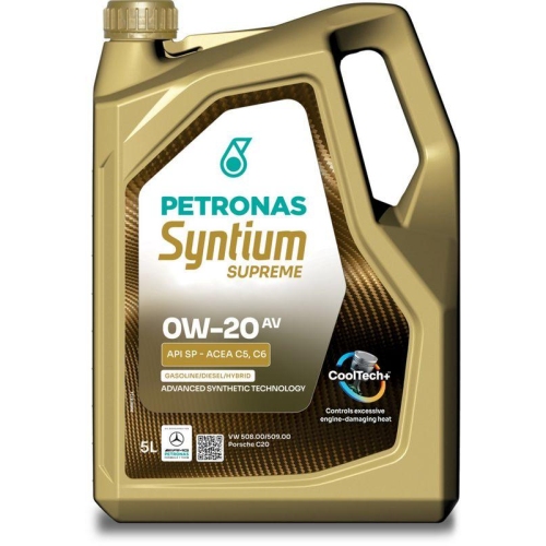 Petronas 71223M12EU Syntium SUPREME AV 0W-20 5000 ml Motor&ouml;l