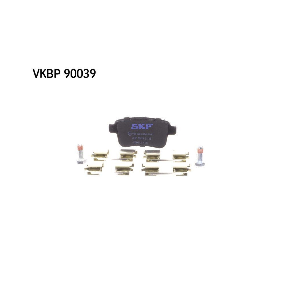 Bremsbelagsatz, Scheibenbremse SKF VKBP 90039 f&uuml;r MERCEDES-BENZ RENAULT