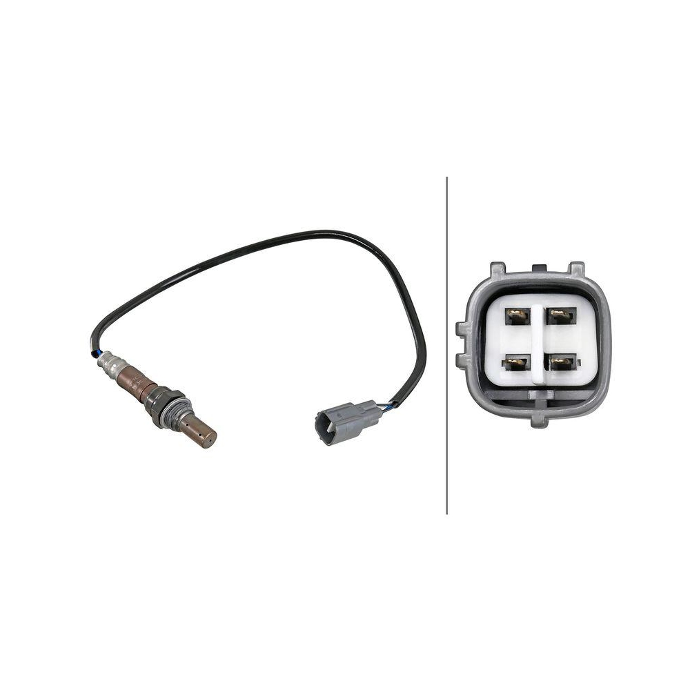 HELLA Lambdasonde 6PA 358 221-621 f&uuml;r TOYOTA, nach Katalysator, vor Katalysator