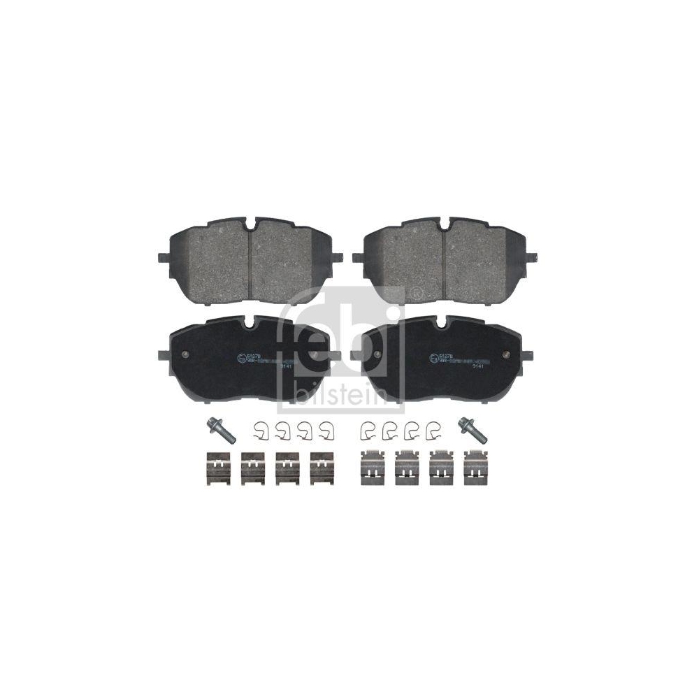 FEBI BILSTEIN Bremsbelagsatz, Scheibenbremse 116342 f&uuml;r CITRO&Euml;N OPEL PEUGEOT DS