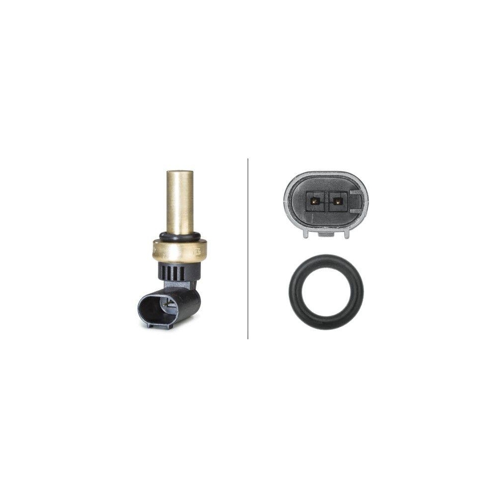 HELLA Sensor, Kühlmitteltemperatur 6PT 358 058-181 für MERCEDES-BENZ SMART