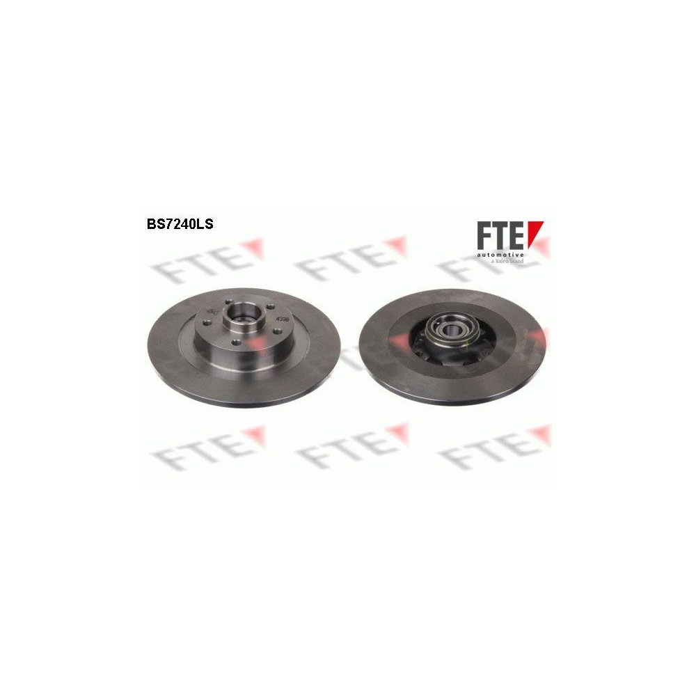 Bremsscheibe FTE BS7240LS für RENAULT, Hinterachse, Vorderachse