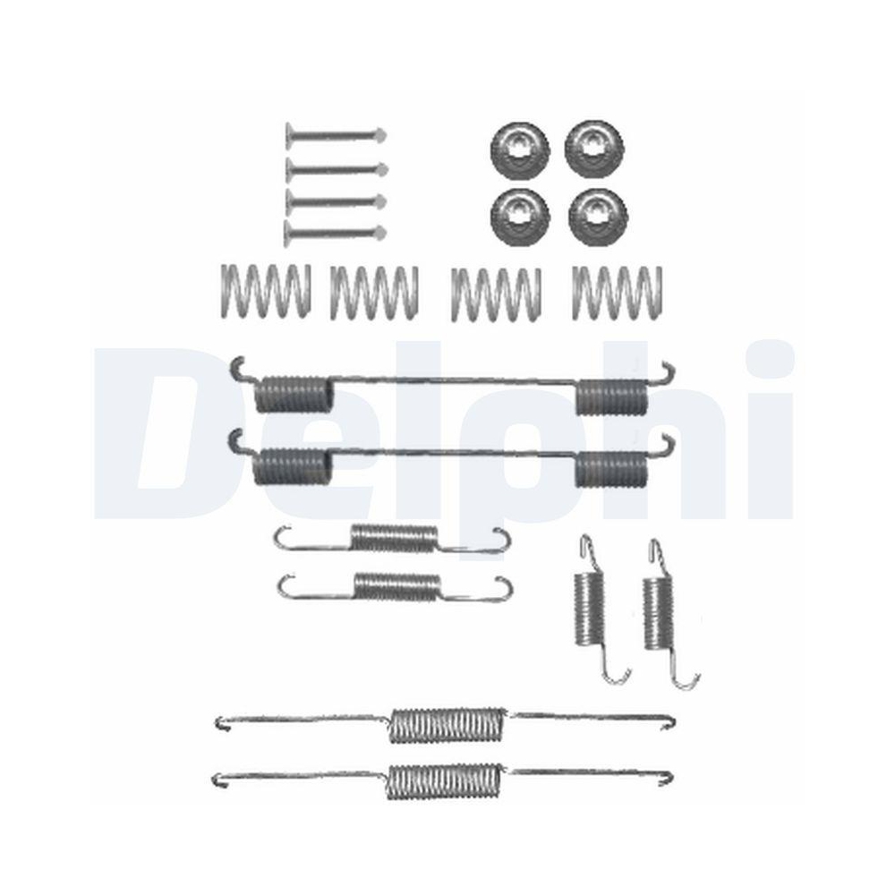 DELPHI LY1345 Zubeh&ouml;rsatz, Bremsbacken f&uuml;r, Hinterachse
