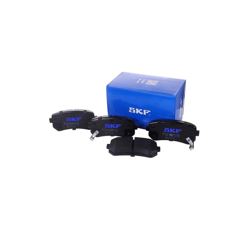 Bremsbelagsatz, Scheibenbremse SKF VKBP 90054 A f&uuml;r HYUNDAI KIA, Hinterachse