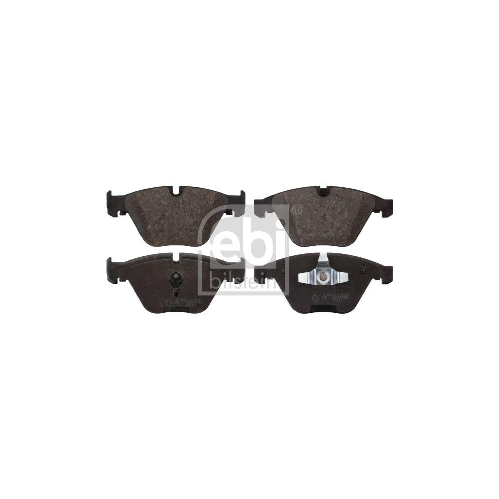 FEBI BILSTEIN Bremsbelagsatz, Scheibenbremse 16728 f&uuml;r BMW, Vorderachse