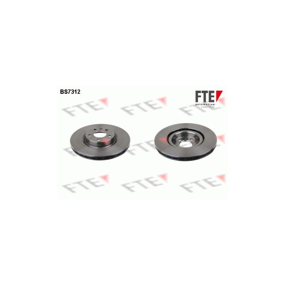 Bremsscheibe FTE BS7312 für FIAT, Vorderachse