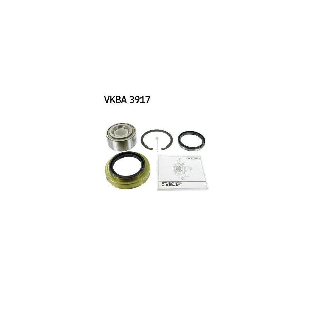 Radlagersatz SKF VKBA 3917 f&uuml;r NISSAN TOYOTA, Vorderachse