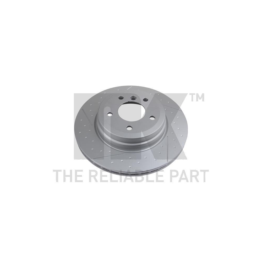 Bremsscheibe NK 3115106 f&uuml;r BMW, Hinterachse, f&uuml;r Fahrzeuge mit Aktivlenkung