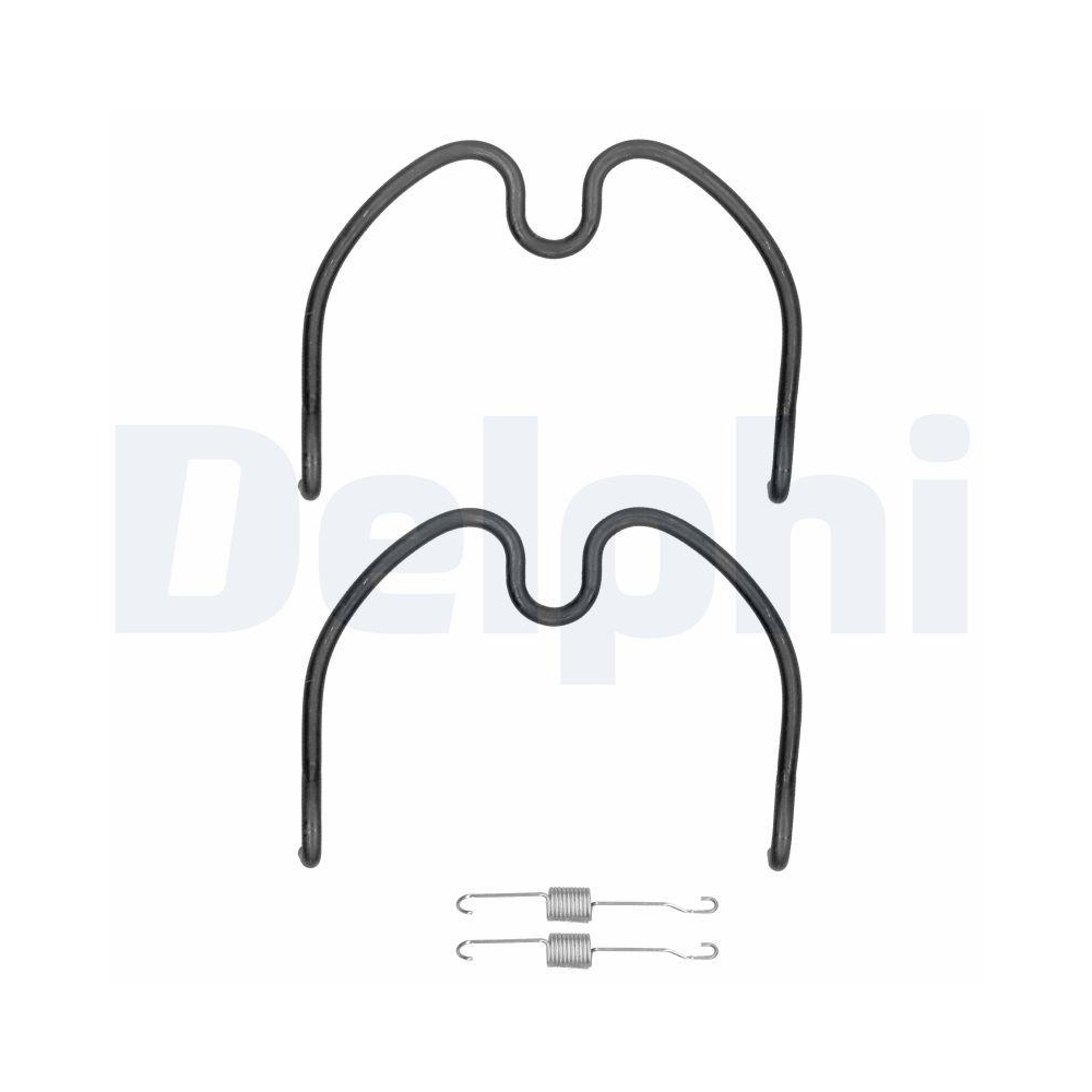 DELPHI LY1349 Zubeh&ouml;rsatz, Bremsbacken f&uuml;r, Hinterachse