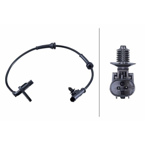 HELLA 6PU 358 252-881 Sensor, Raddrehzahl f&uuml;r NISSAN, Hinterachse rechts