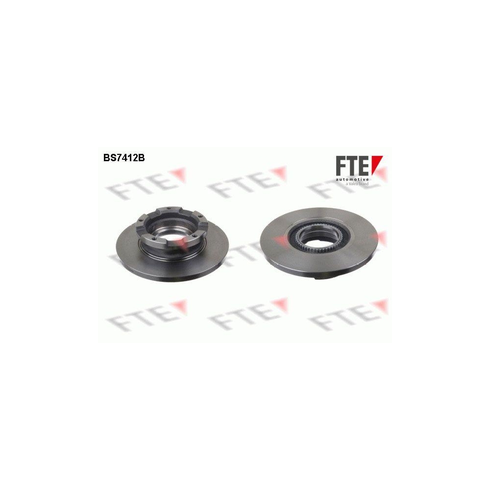 Bremsscheibe FTE BS7412B f&uuml;r FORD, Hinterachse