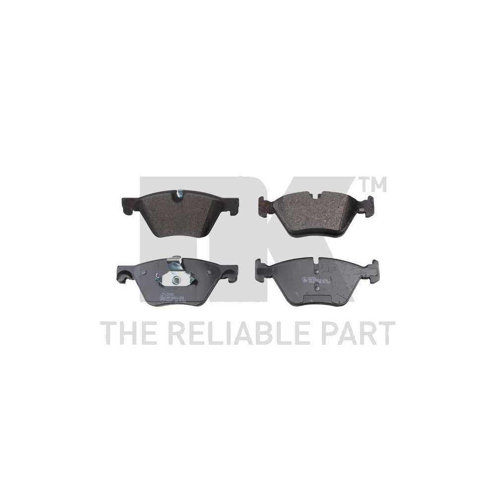 Bremsbelagsatz, Scheibenbremse NK 221553 f&uuml;r BMW, Vorderachse