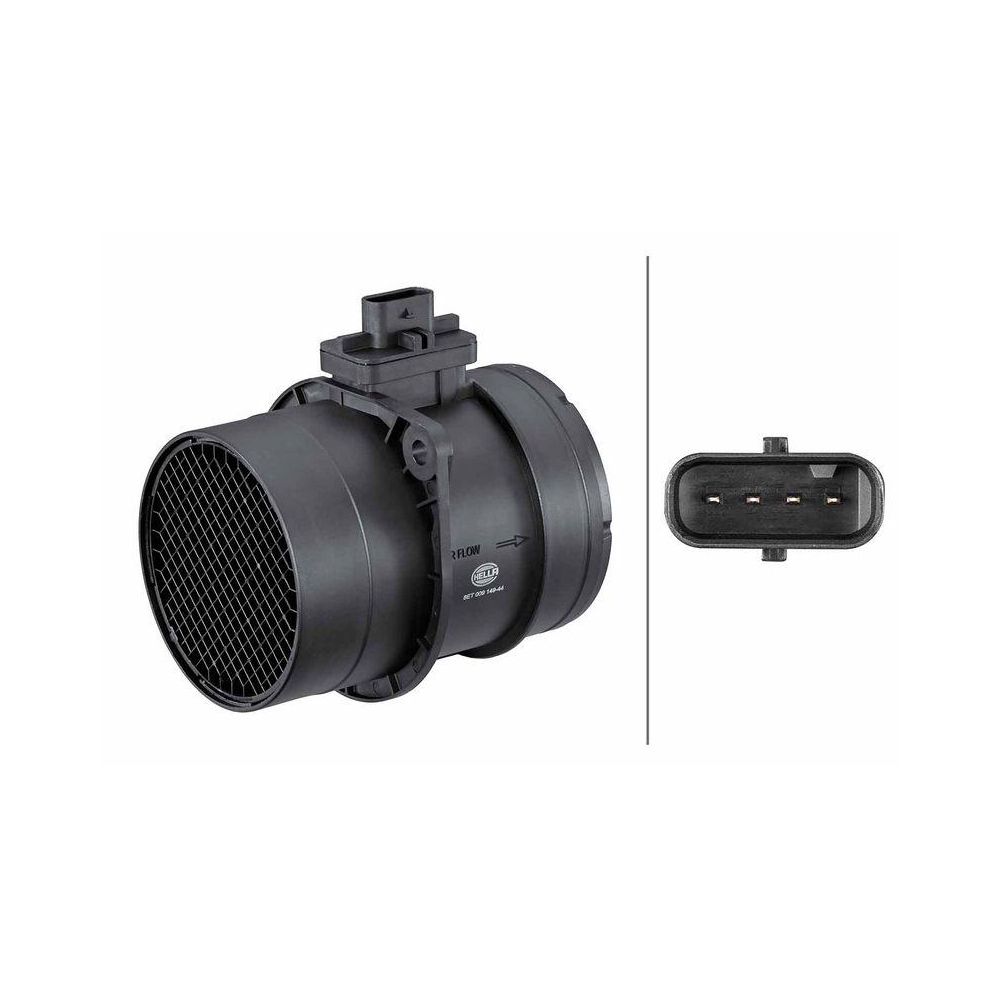 HELLA Luftmassenmesser 8ET 009 142-441 für HYUNDAI KIA