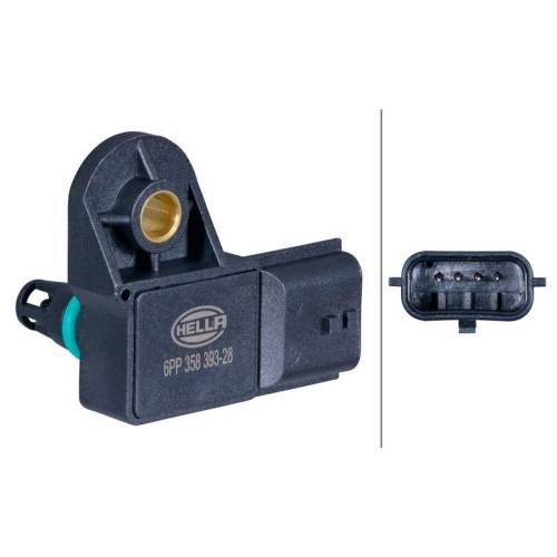 HELLA 6PP 358 393-281 Sensor, Ladedruck f&uuml;r MERCEDES-BENZ