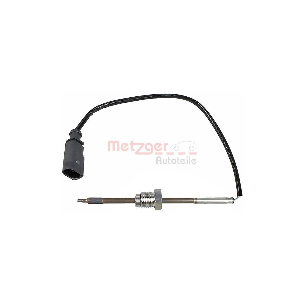 Sensor, Abgastemperatur METZGER 0894036 f&uuml;r AUDI SEAT, vor Ru&szlig;partikelfilter