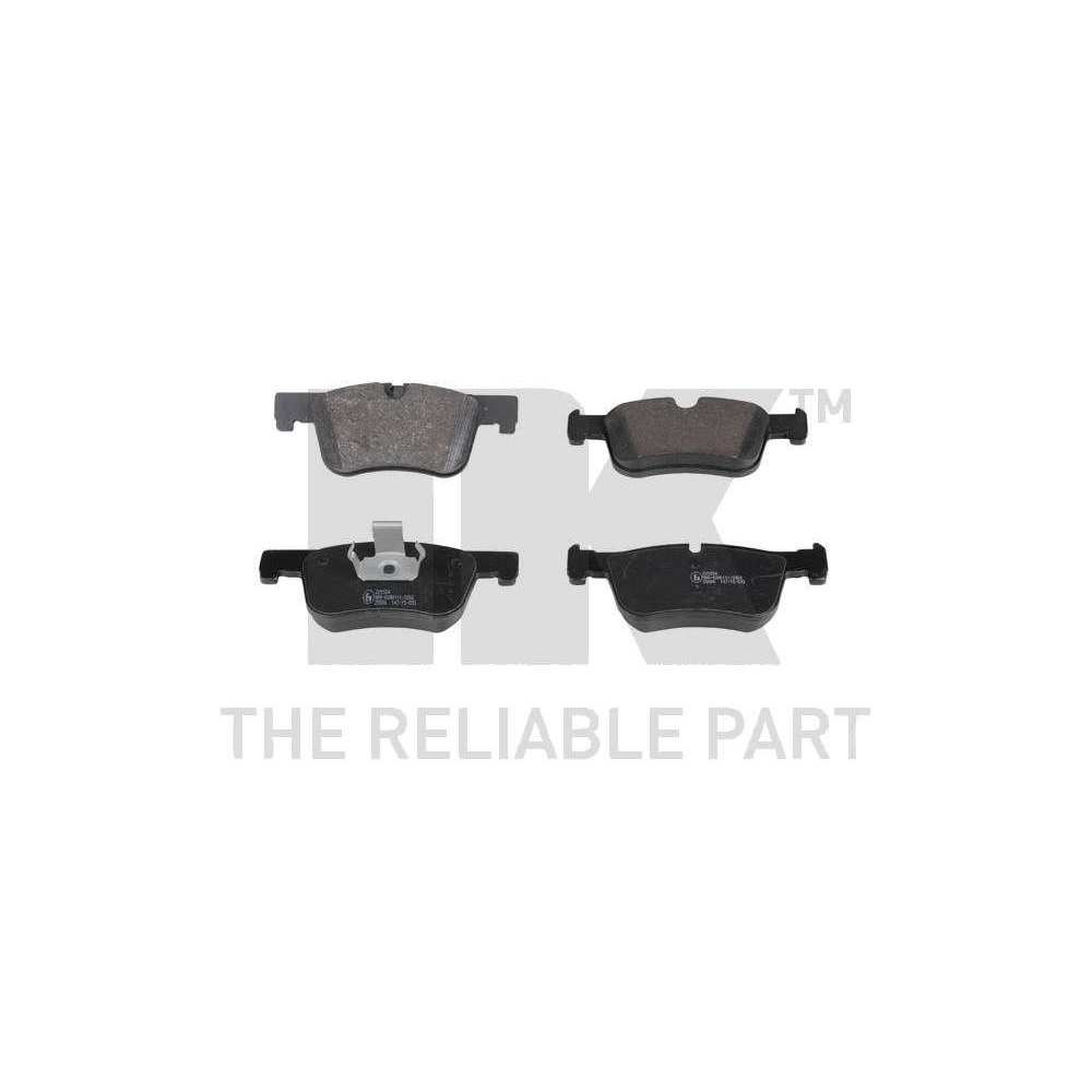 Bremsbelagsatz, Scheibenbremse NK 221554 f&uuml;r BMW, Vorderachse