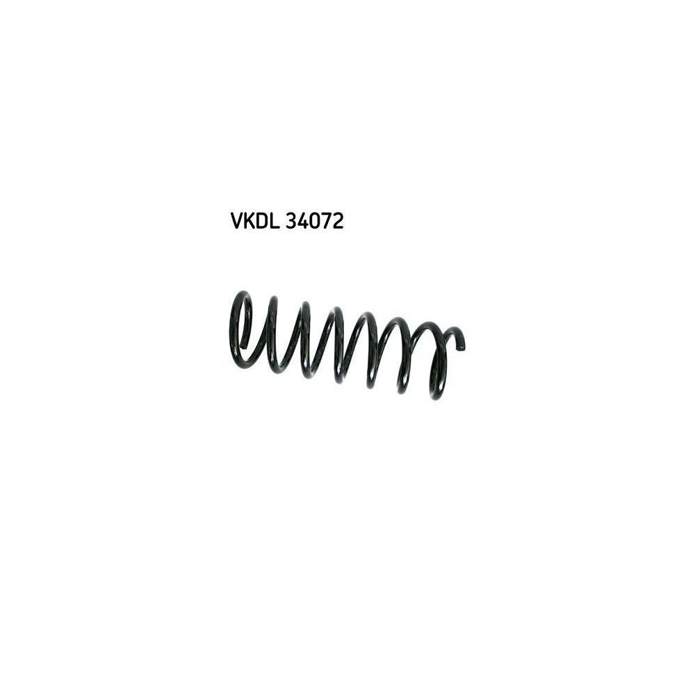 Fahrwerksfeder SKF VKDL 34072 f&uuml;r FORD, Hinterachse
