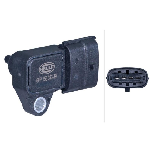 HELLA 6PP 358 393-391 Sensor, Ladedruck f&uuml;r HYUNDAI KIA
