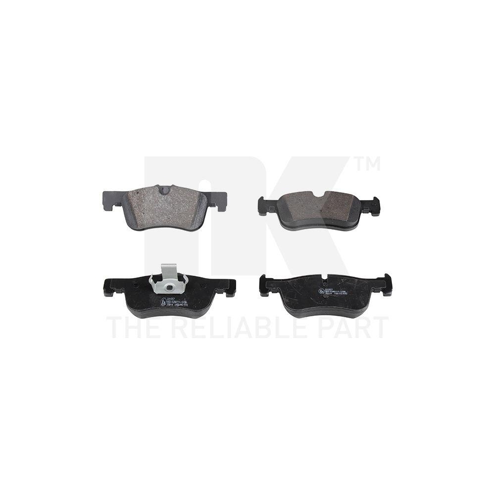 Bremsbelagsatz, Scheibenbremse NK 221557 f&uuml;r BMW, Vorderachse