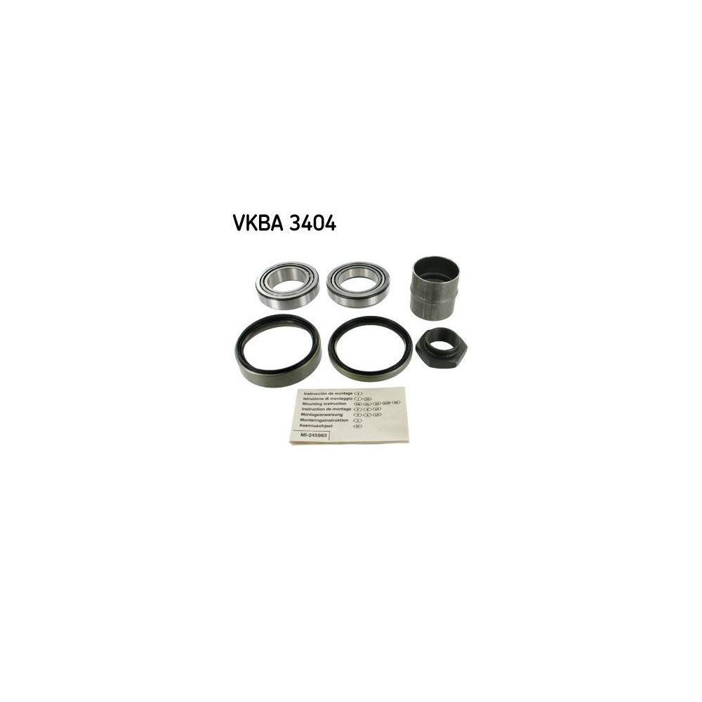 Radlagersatz SKF VKBA 3404 f&uuml;r JAGUAR MERCEDES-BENZ ROVER, Vorderachse