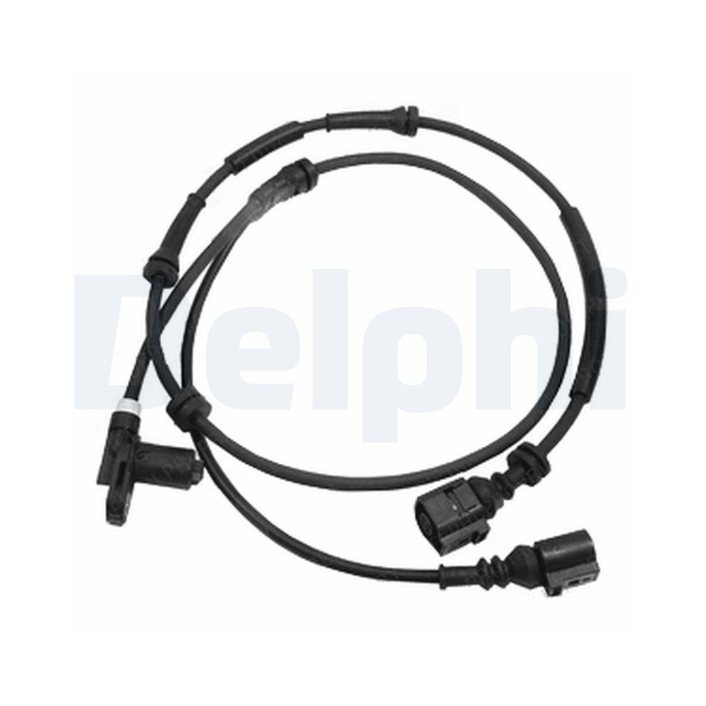 DELPHI SS20175 Sensor, Raddrehzahl f&uuml;r FORD SEAT VW VAG HITACHI, Hinterachse