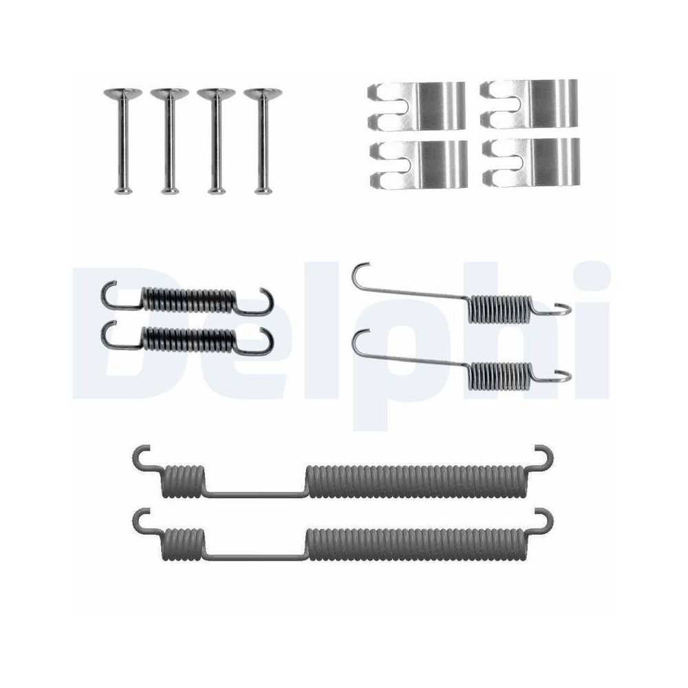 DELPHI LY1439 Zubeh&ouml;rsatz, Bremsbacken f&uuml;r, Hinterachse