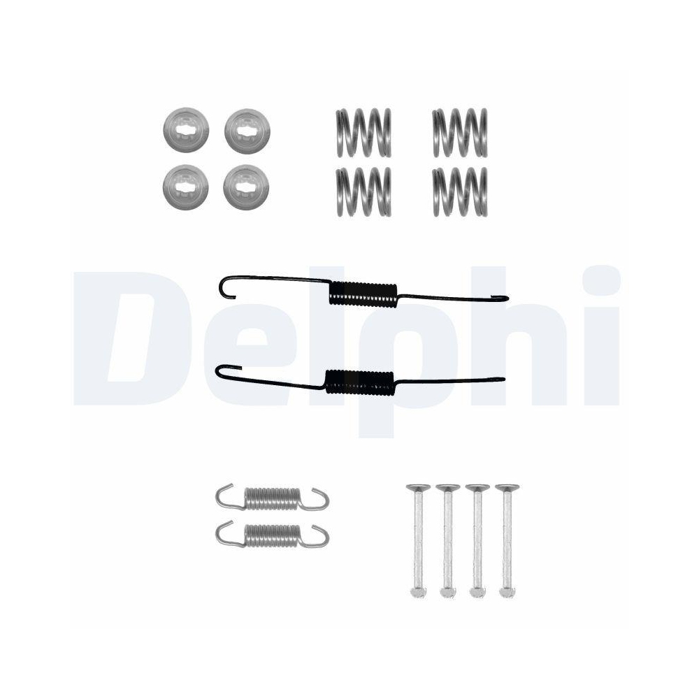 DELPHI LY1353 Zubeh&ouml;rsatz, Bremsbacken f&uuml;r TOYOTA, Hinterachse
