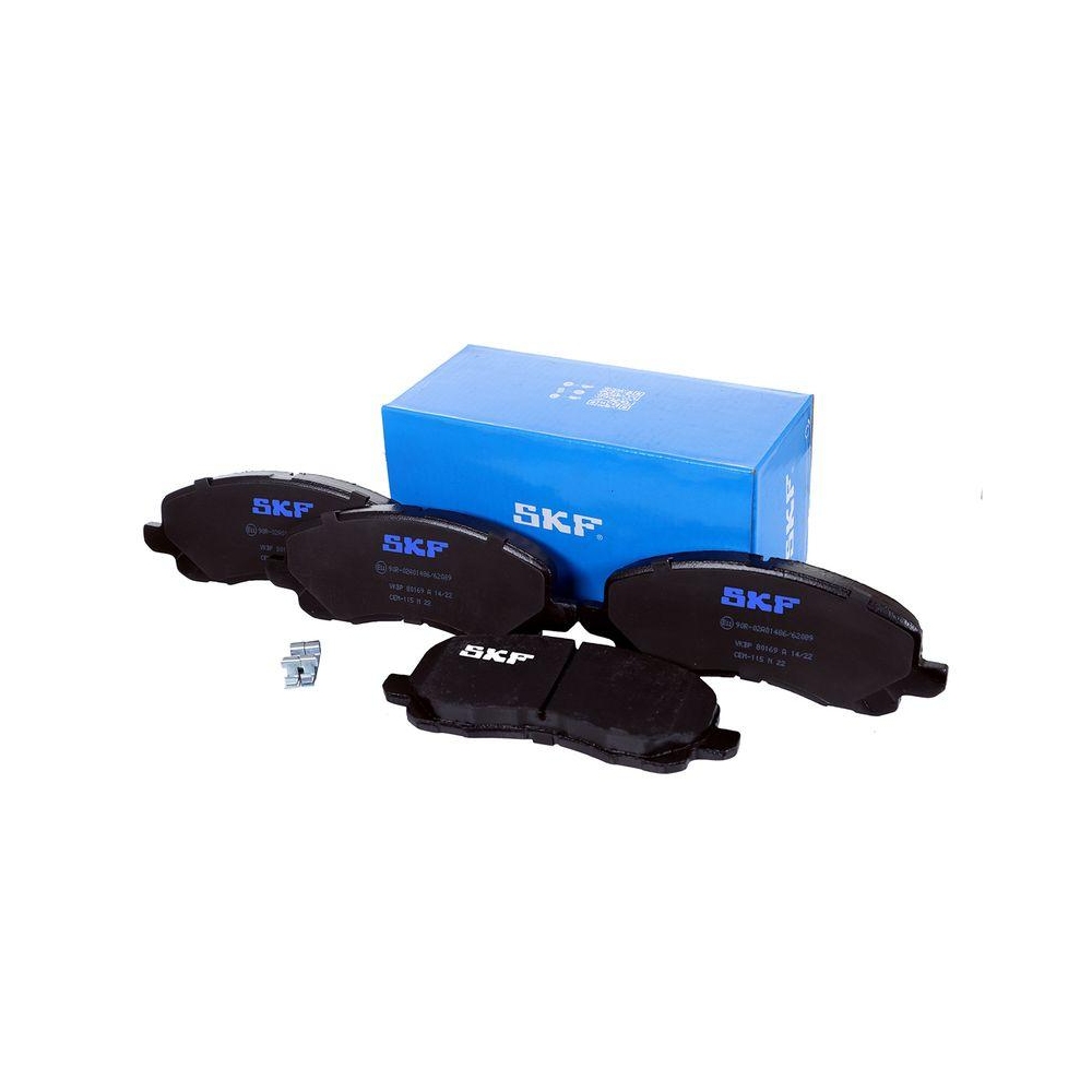 Bremsbelagsatz, Scheibenbremse SKF VKBP 80169 A f&uuml;r CHRYSLER CITRO&Euml;N DODGE JEEP