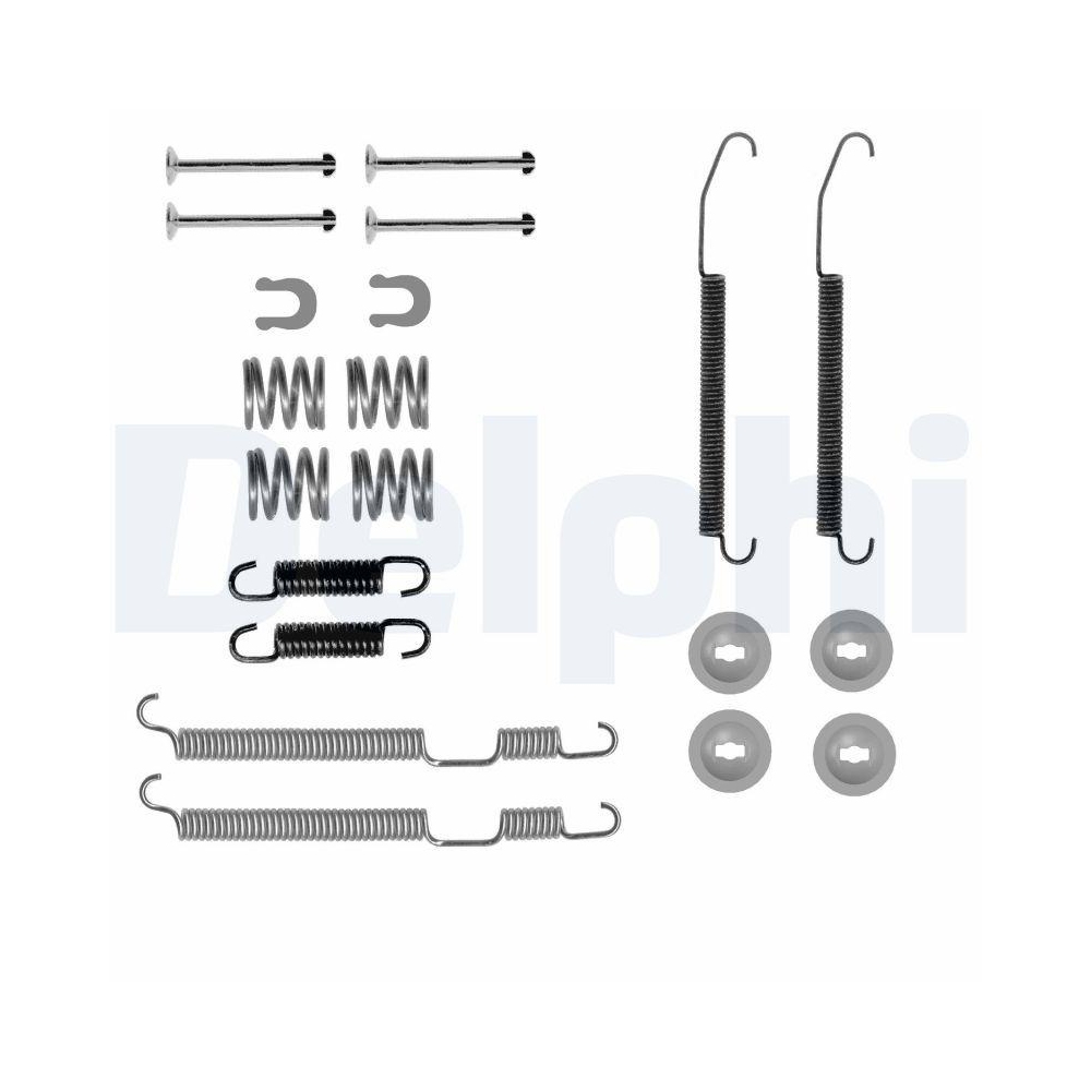 DELPHI LY1440 Zubeh&ouml;rsatz, Bremsbacken f&uuml;r SUBARU, Hinterachse