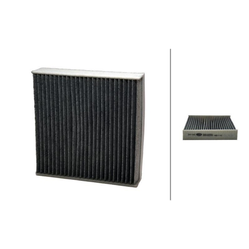 HELLA 8ZC 366 122-561 Filter, Innenraumluft f&uuml;r MERCEDES-BENZ SMART