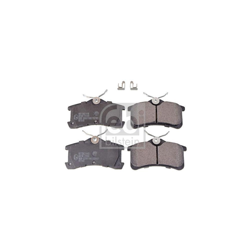 FEBI BILSTEIN Bremsbelagsatz, Scheibenbremse 116353 f&uuml;r TOYOTA, Hinterachse