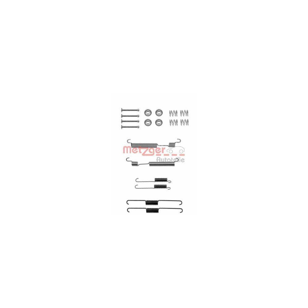 Zubeh&ouml;rsatz, Bremsbacken METZGER 105-0824 f&uuml;r, Hinterachse